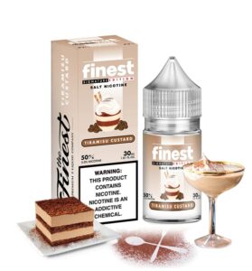 Finest Salt Tiramisu Custard 50mg