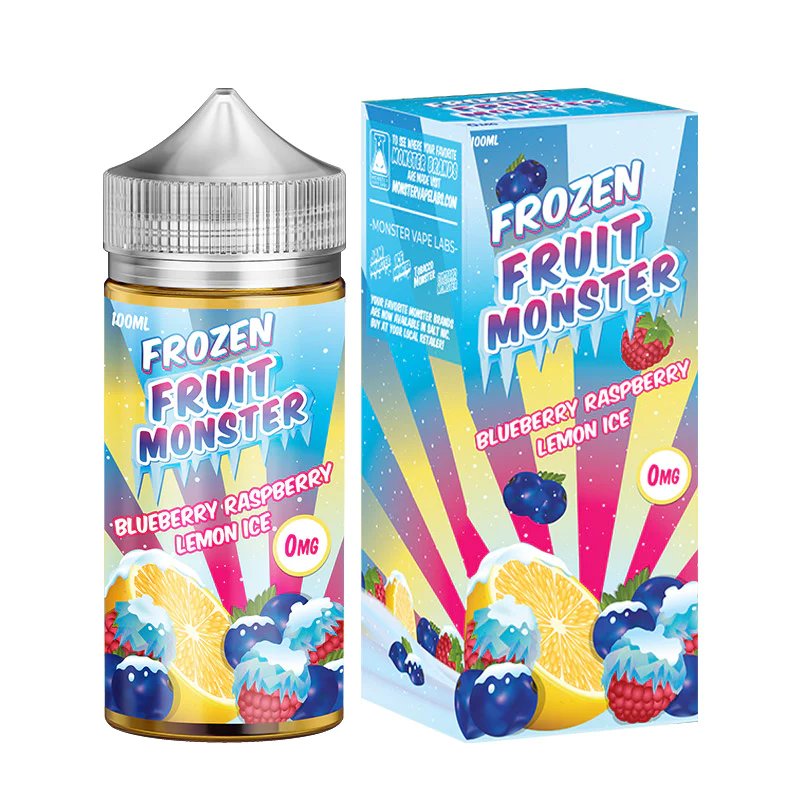 Frozen Fruit Monster Blueberry Raspberry Lemon Ice