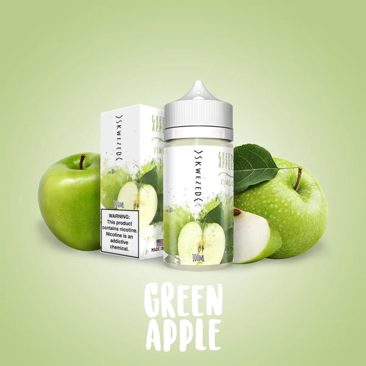 Green Apple By Skwezed E-Liquids