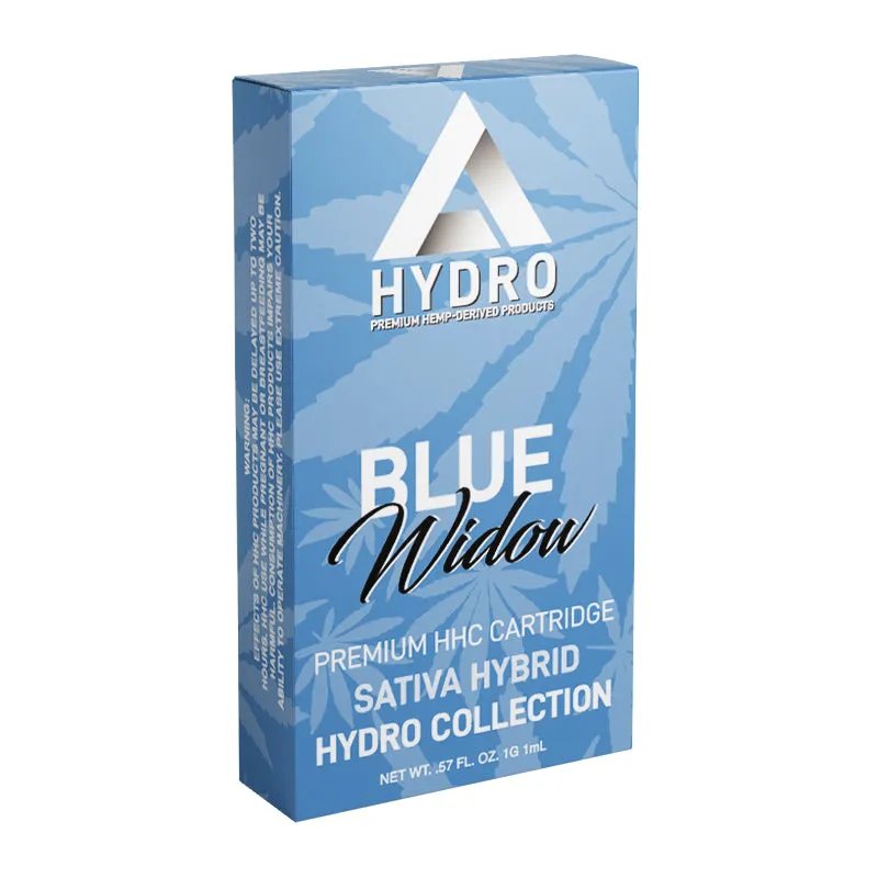 Hydro Blue Widow HHC Cart Sativa Hybrid