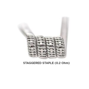 Medusa Coils Staggered Staple 0.2ohn