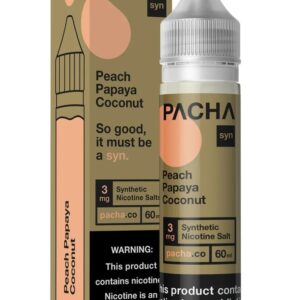 Peach Papaya Coconut Cream By Pacha Mama Syn E-Liquids