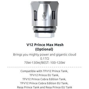 Smok V12 Prince Max Mesh 0.17ohm