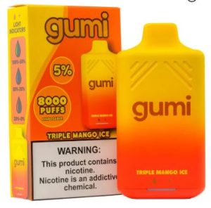 Gumi 8000 puff Triple Mango Ice