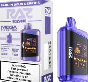 Raz DC25000 25000 puffs Bangin’ Sour Berries