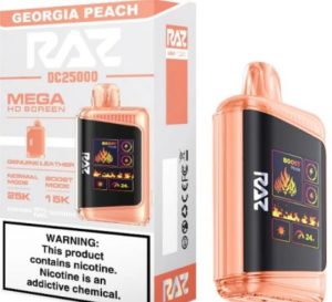 Raz DC25000 25000 puffs Georgia Peach
