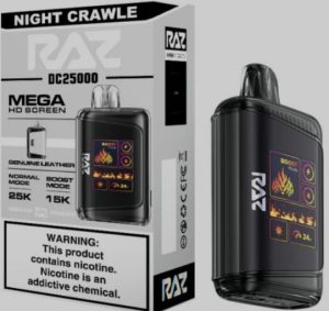 Raz DC25000 25000 puffs Night Crawler