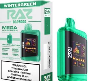 Raz DC25000 25000 puffs Wintergreen