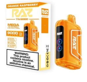 Raz TN9000 9000 puffs Orange Raspberry