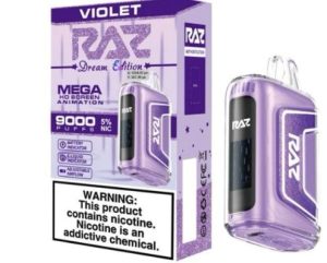 Raz TN9000 9000 puffs Violet (Grape Strawberry) (Dream Edition)