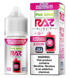 Straw Watermelon Bubblegum Ice